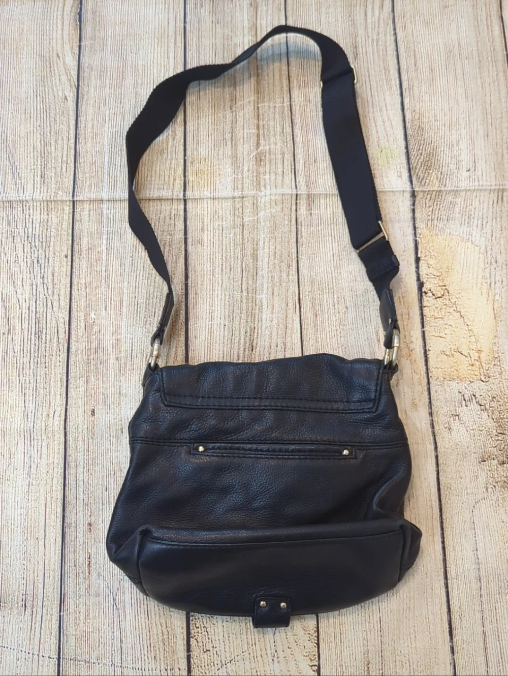 Michael Kors Y2K Black Leather Crossbody Bag - Picture 7 of 11